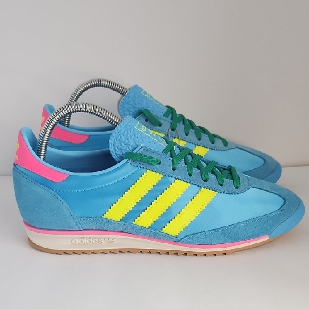 Adidas SL 72 OG Sky Rush Solar Yellow Satin Sneakers